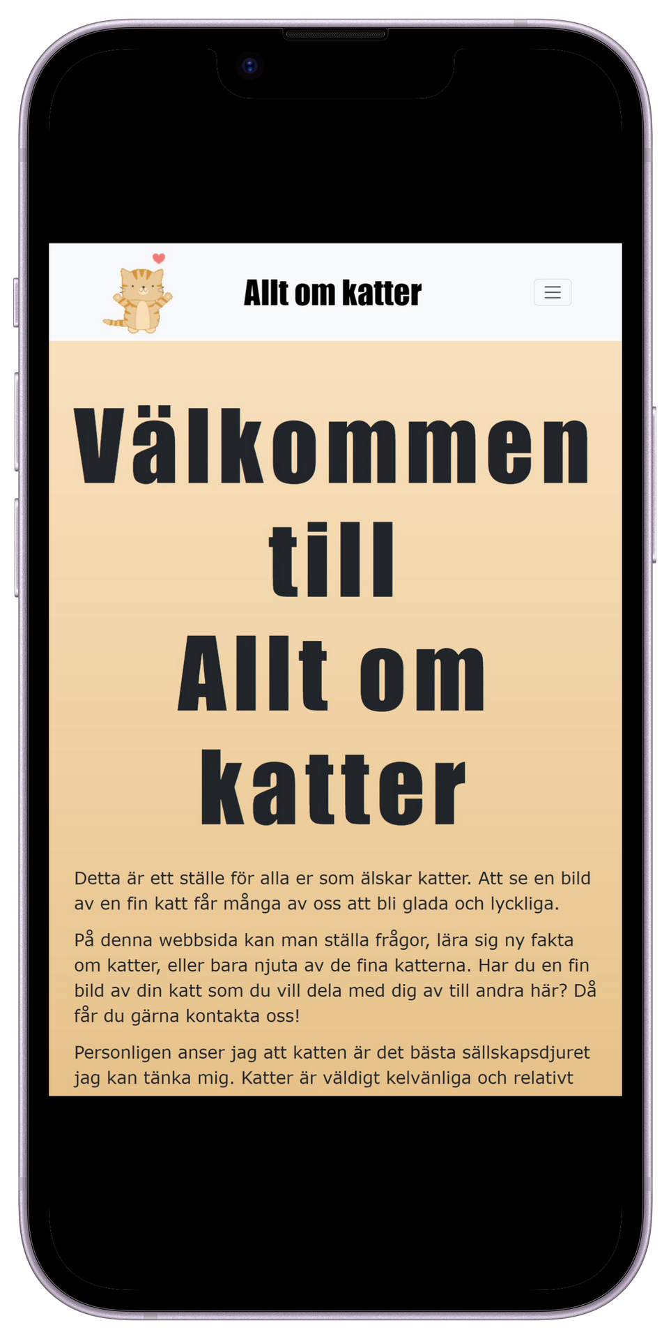 Allt om Katter mobil